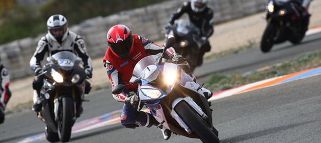 Racetrack test at the Circuito de Almeria